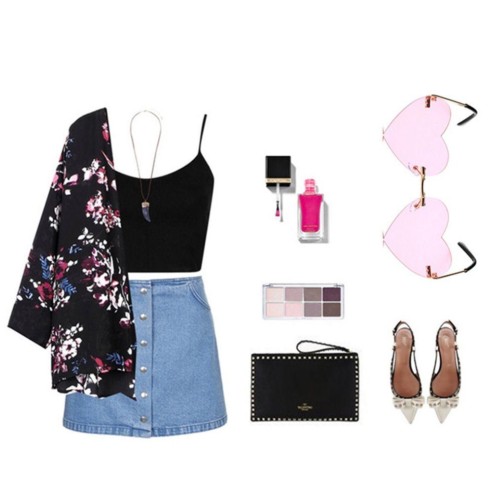 Cosplay Costume Rimless Heart Sunglasses Pink Hippie Sunglasses Metal Sun Glasses Heart-Shaped