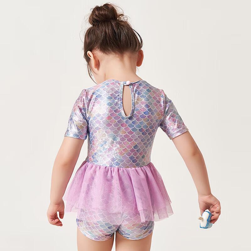 Детский цельный купальник EZI с чешуей