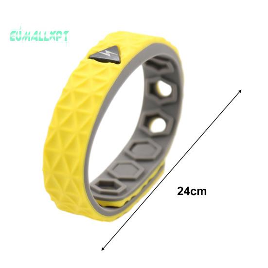 Антистатический силиконовый браслет для занятий спортом на открытом воздухе Сверхлегкий водонепроницаемый регулируемый носимый удобный силиконовый спортивный браслет унисекс