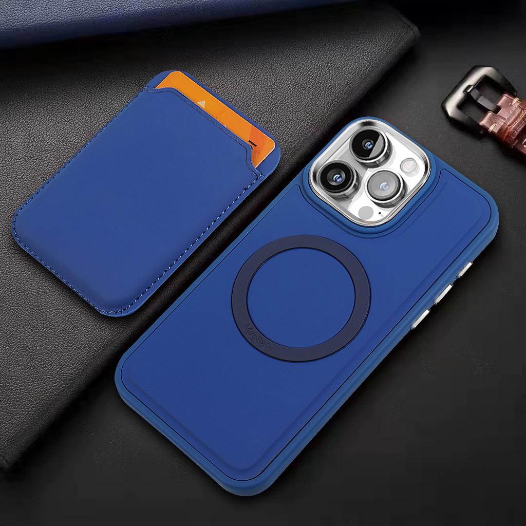 2 In 1 Detachable Cards Solt Walet Leather Case For iPhone 16 15 Plus14 13 12 11 Pro Max For Magsafe Wireless Charging Skin Cover