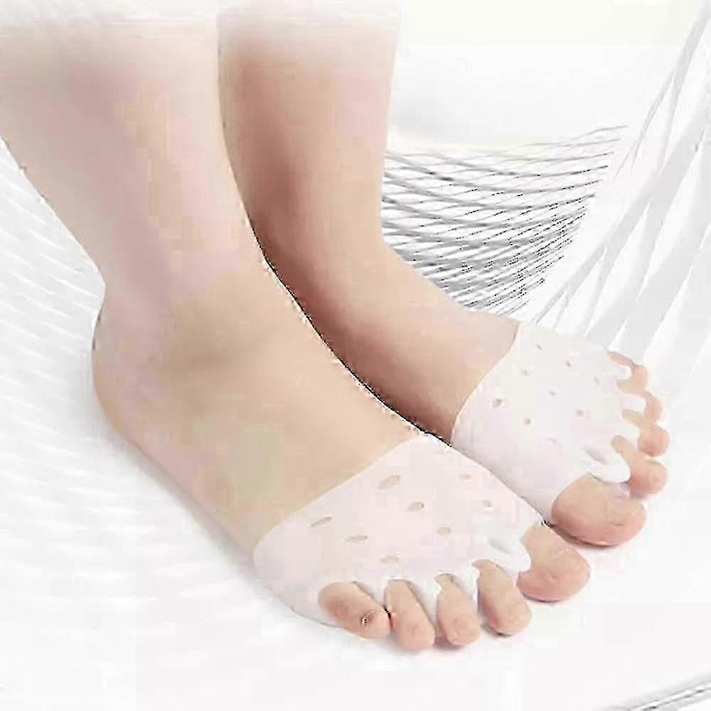 Корректор Hallux Valgus Hyggear - 4 шт. мягких силиконовых разделителя пальцев ног 2025