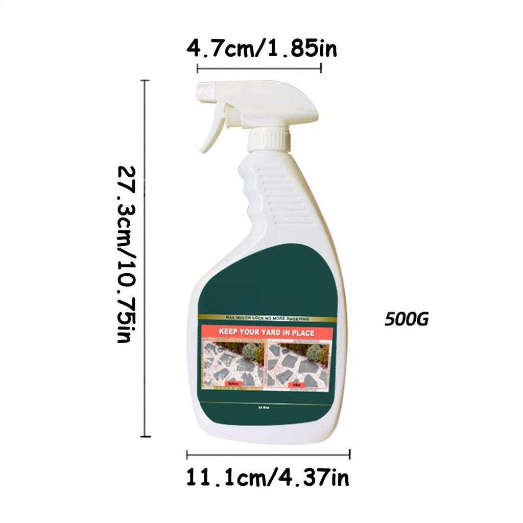 500/1000 мл Клей для гравия Водонепроницаемый Клей-стабилизатор для гравия для подъездной дорожки Прочный связующий для мульчи для гальки Натуральный камень Подъездная дорожка