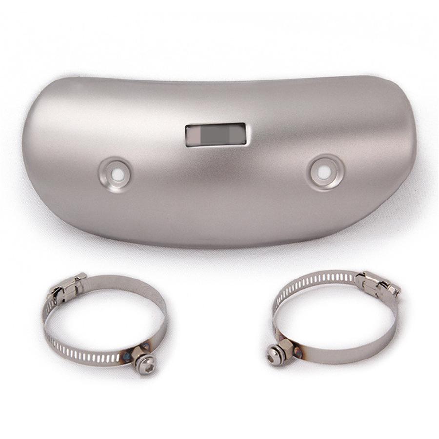 For Motorcycle Exhaust Pipe Anti-Scalding Cover 806-Titanium Color