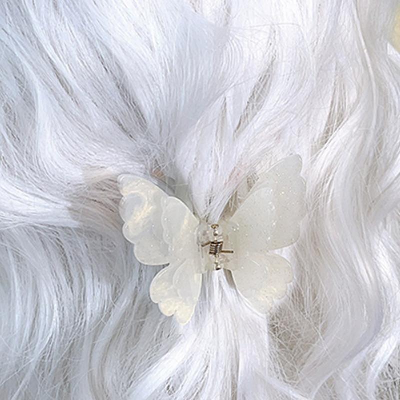 Милые принцессы ацетат двухслойные заколки-бабочки для волос милые заколки для девочек головные уборы заколки для волос аксессуары для волос