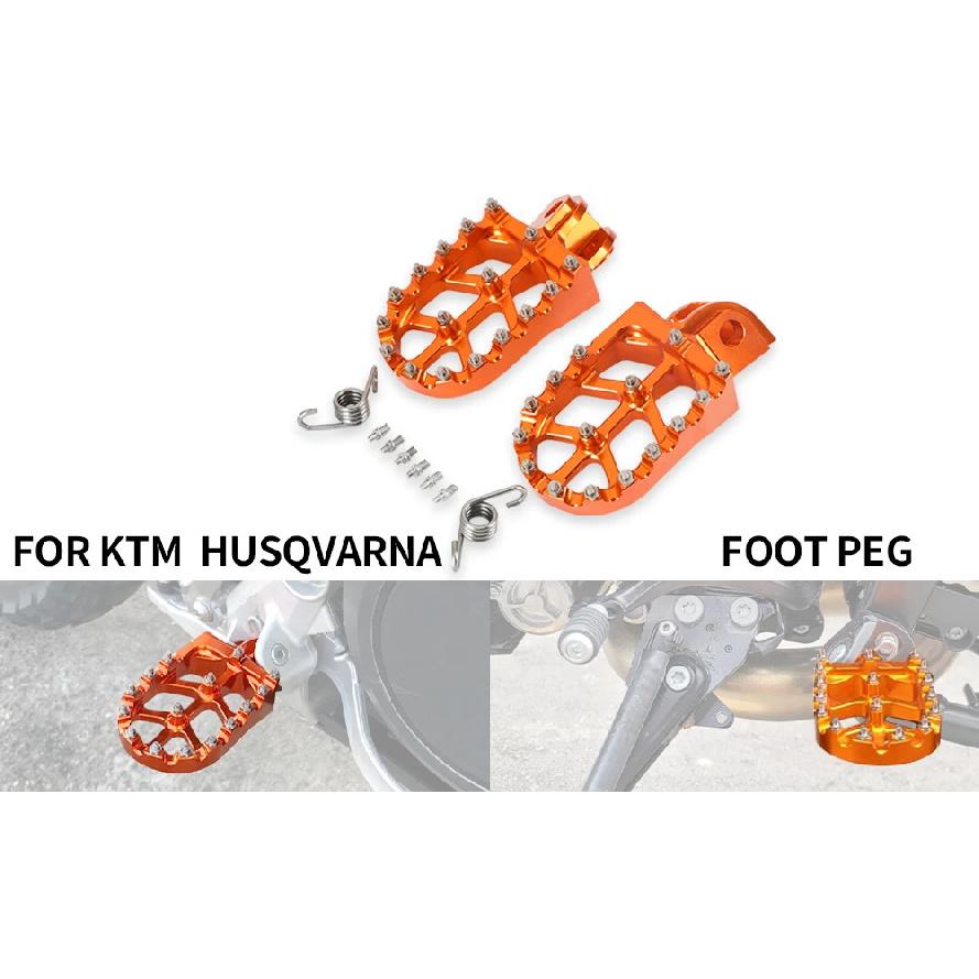 Motorcycle Footpeg Foot Pegs Pedals Rests For KTM SX SXF EXC EXCF XCF XCW XCFW 65 85 125 150 250 300 350 400 450 530 ADVENTURE