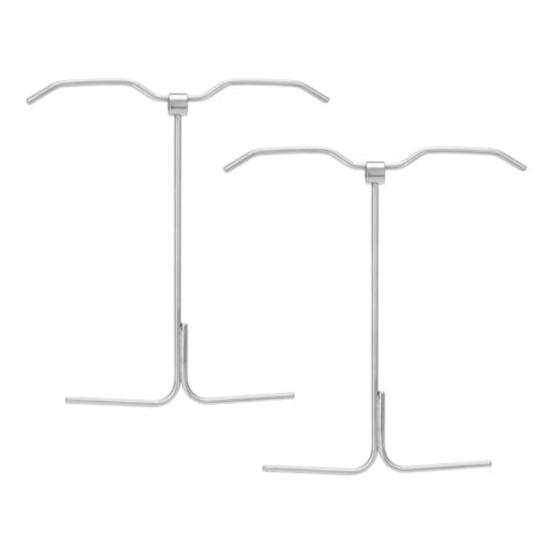 Крюк для подвешивания индейки для Pit Barrel Cooker из нержавеющей стали, подставка для фритюрницы для индейки для приготовления на открытом воздухе, патио, барбекю, кемпинг, вечеринка