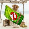 Ghostbusters Customizable Name Beach Towel Soft Durable Quick-Dry Suitable for Sports Travel Swimming Yoga Bathroom Beach And Pool