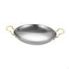 Commercial Grade Stainless Steel Frying Pan with Handles for Kitchen Use