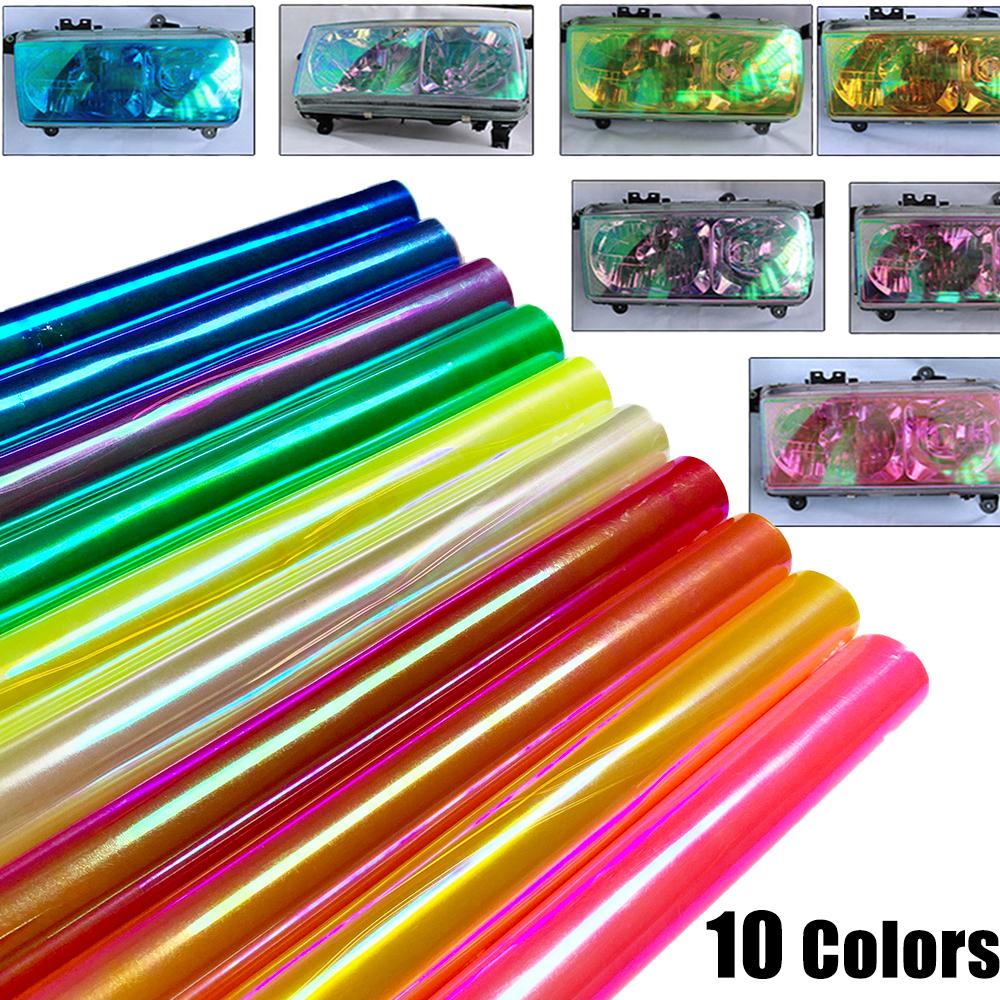 Автомобильная наклейка Наклейка на фару Тонировочная виниловая пленка Стайлинг автомобиля Водонепроницаемая пленка Наклейки Прозрачная наклейка на фару Автоаксессуары