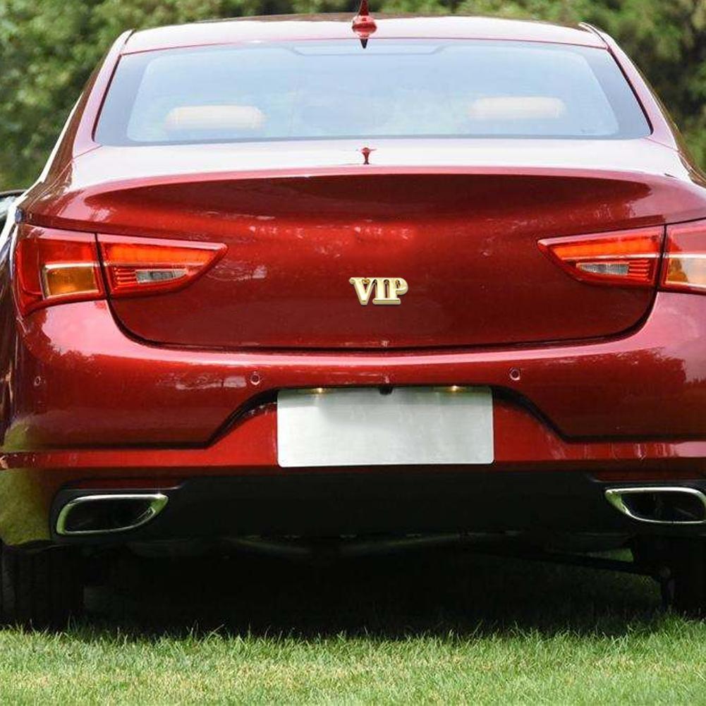 Автомобиль 3D металлическая наклейка VIP логотип стайлинг автомобиля авто кузов багажник знак украшения наклейка мотоцикл авто наклейка автомобильные аксессуары