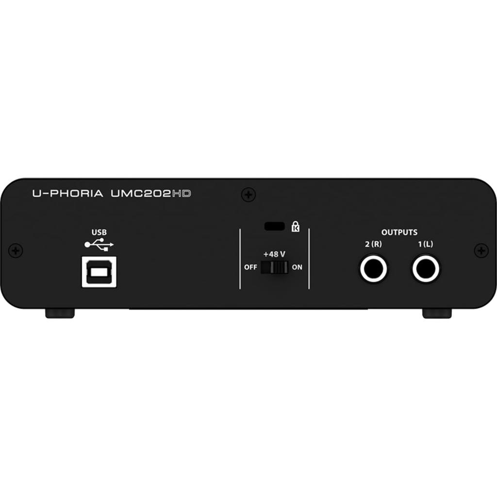 BEHRINGER UMC202HD U-PHORIA 2-Channel