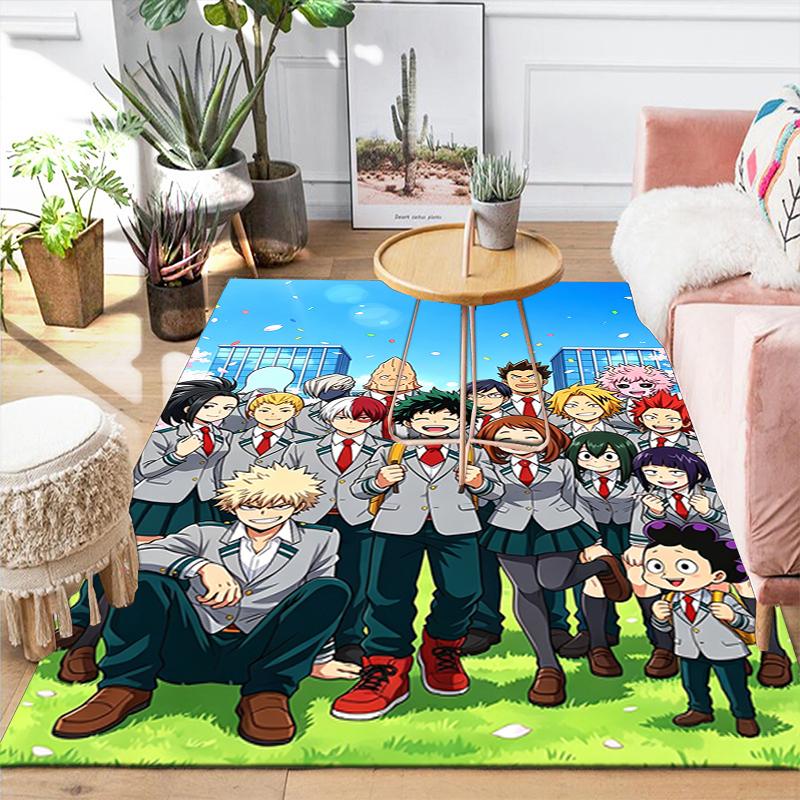 1Pc School Uniforms Friendship Rug Office Carpet Indoor Outdoor Doormat Nonslip Soft Comfortable Living Christmas Halloween Xmas Gift D924649