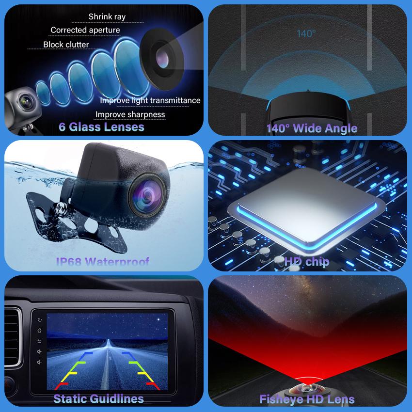 New ! Car Rear View Camera For Peugeot 308 SW 2008 2009 2010 2011 2012 2013 CCD HD Reverse Parking Camera License Plate Camera