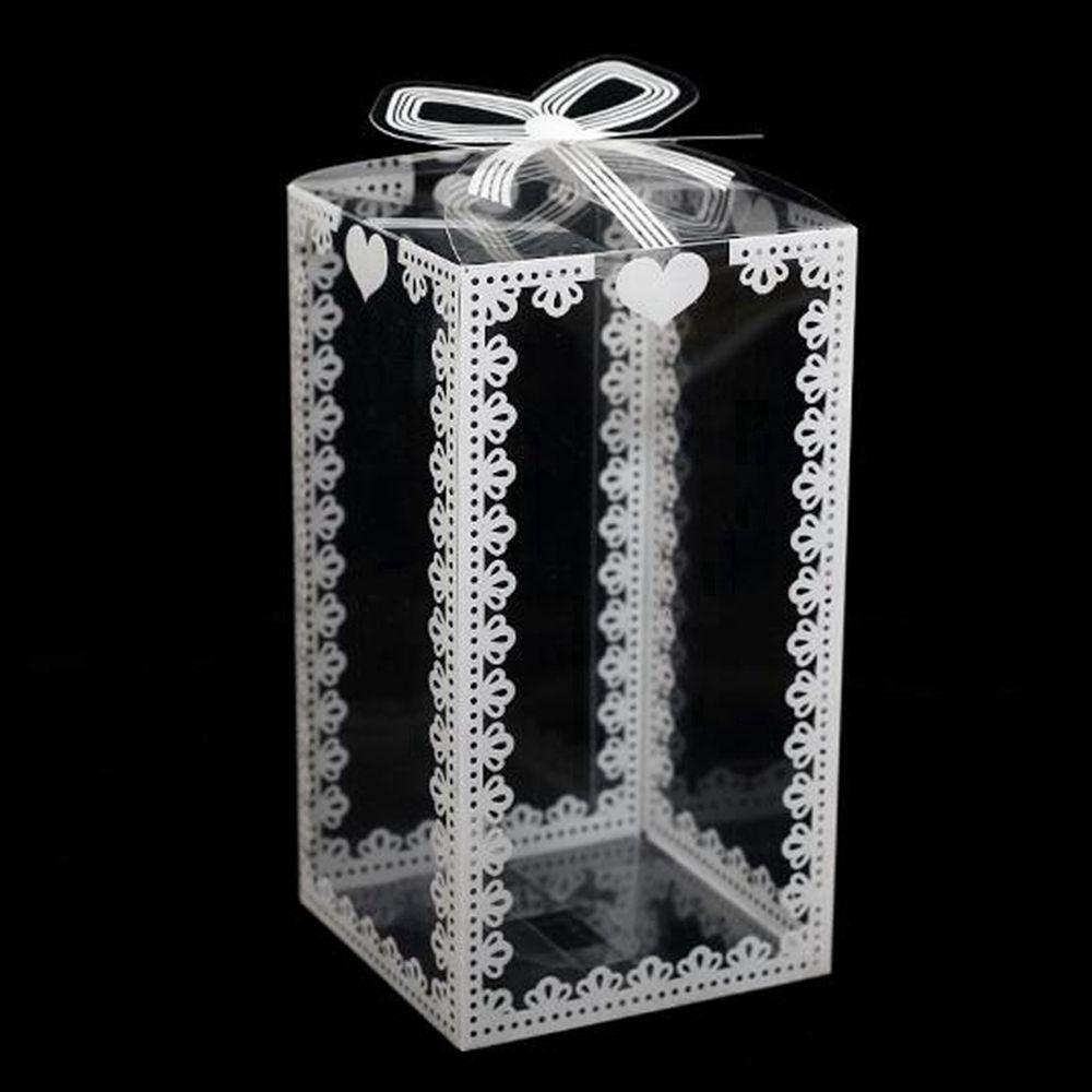 Прозрачная коробка для упаковки торта, шоколадная подарочная упаковочная коробка, свадебные подарочные коробки, коробка для конфет