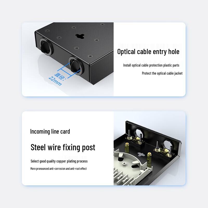 Shengwei FBO-104F-S 4-Port FC Fiber Optic Terminal Box