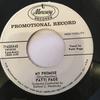 7-дюймовая пластинка PATTI PAGE  My Promise  The Walls Have Ears  71428X45PROMO MERCURY 1959  US Pop  Б/у