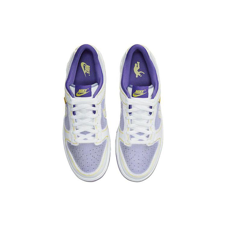 Union LA x Nike Dunk Low Passport Pack - Court Purple Унисекс Кроссовки Белые DJ9649-500