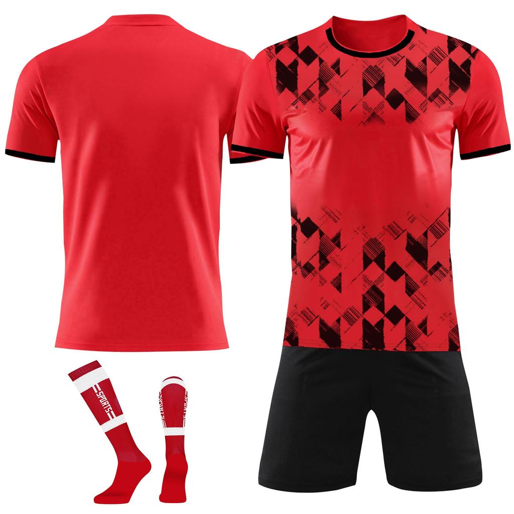 Personalised Shirts Kit Mens Girls With Name Number Custom Football Jerseys For Boys Training Suit