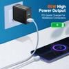 65W GaN Charger EU KR AU Plug Adapter Laptop Fast Charging For iPhone USB Type C Quick Charger Mobile Phone USB Charger