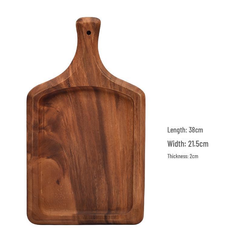 Acacia Wood Multipurpose Board: Bread, Baby Food, Fruit, Sushi, Pizza, Steak, and Cooked Foods