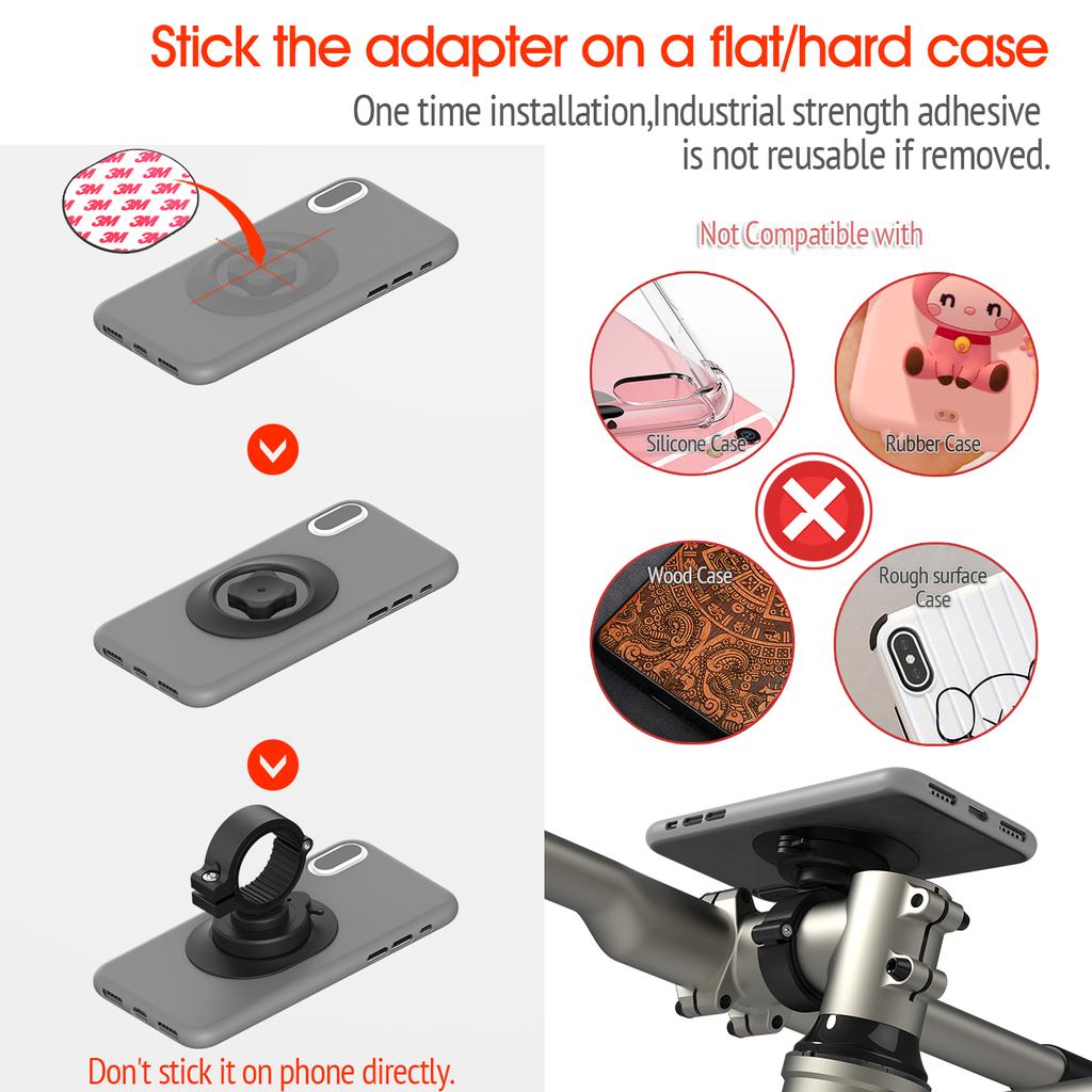 Универсальный держатель для мобильного телефона для горного велосипеда, велосипеда, алюминиевая подставка для быстрого крепления, вынос руля MTB