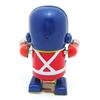 Drumming Robot Clockwork Walking Toy Iron Metal Vintage Mechanical Clockwork  Collection
