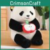 Сычуаньский плюшевый рюкзак-игрушка панда с набивкой из полипропиленового хлопка для путешествий, сувенир, подарок