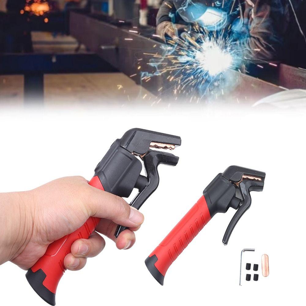 Heavy Duty Welding Electrode Holder Insulated Handle Electrode Holding Clamp Welding Clamp