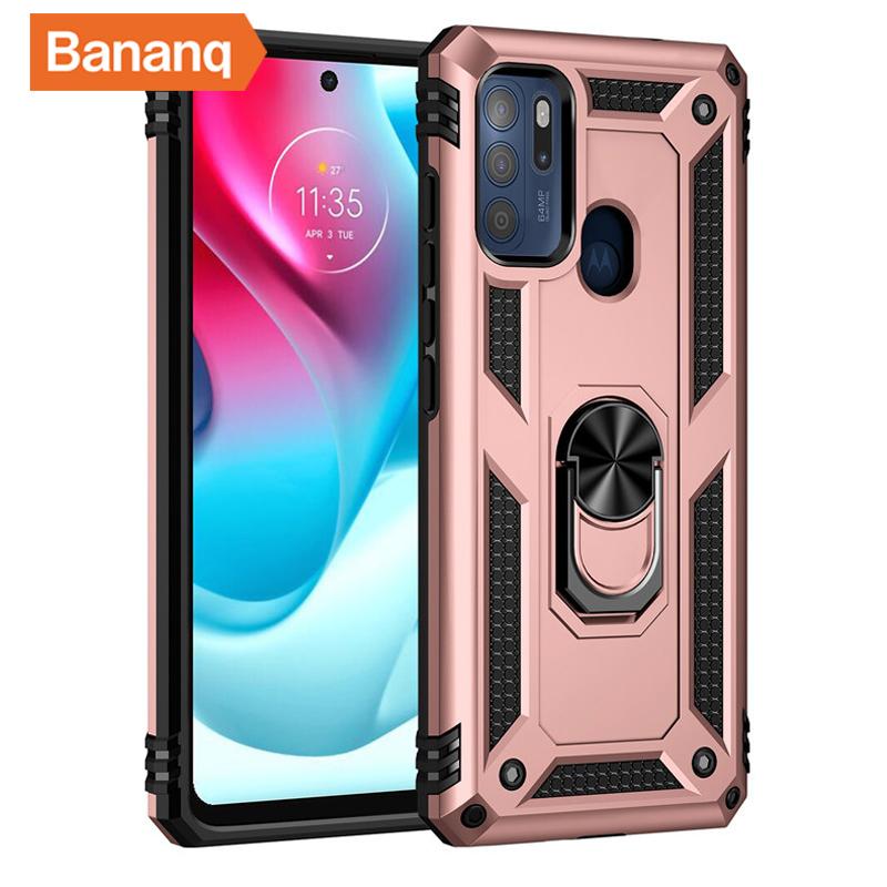 Чехол-подставка Bananq Ring для Motorola G14 G54 G22 G31 G41 G51 G71 G9 Play G Stylus Edge 30 Pro E6s E6i E7 Plus E7i Power E32