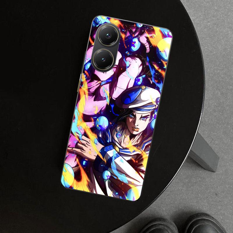 Чехол для телефона JoJo's Bizarre Adventure Горячий аниме чехол для Xiaomi Poco X6 X5 X7 Pro F7 Ultra Redmi 15C 15 13C 13 12C 12 10C 10 10A