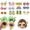 Ice Cream Holiday Celebration Shark Funny Birthday Glasses Selfie Props Party Sunglasses