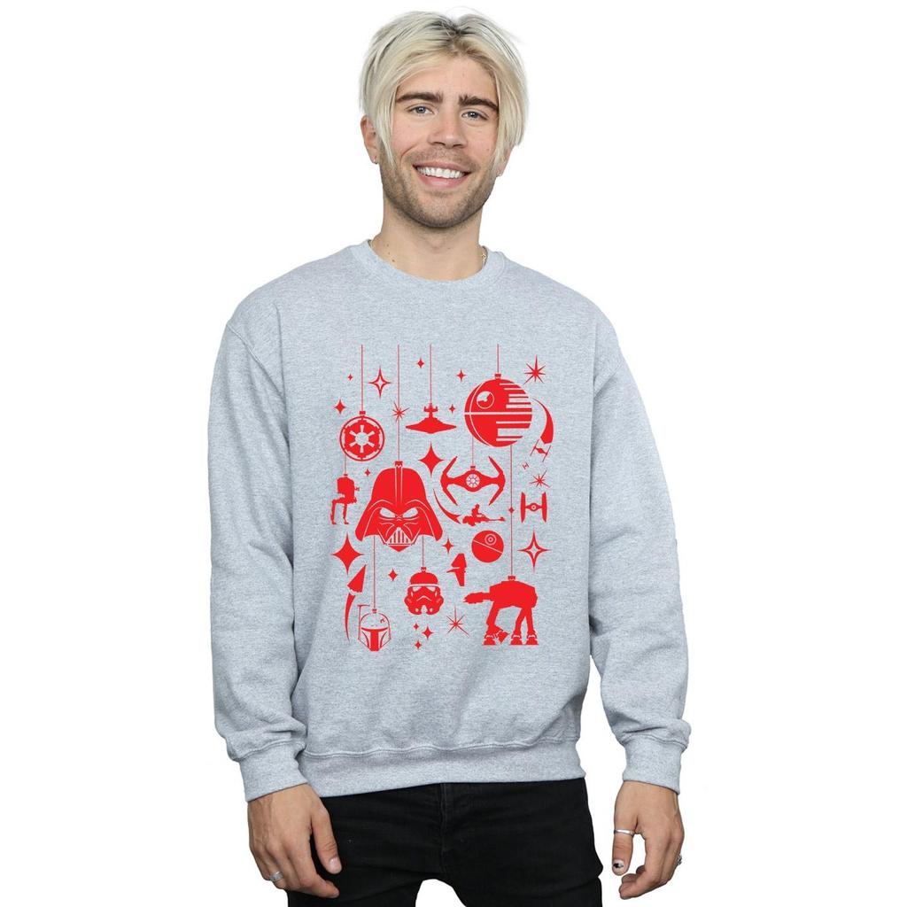 Star Wars Mens Christmas Decorations Sweatshirt