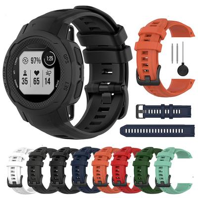 Силиконовый ремешок для часов 20 мм для умных часов Garmin Instinct 2S