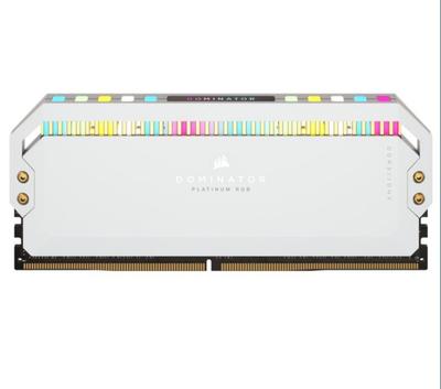 CORSAIR DOMINATOR PLATINUM RGB DDR5 64 ГБ 5200 МГц C40 Оптимизированная для Intel настольная память Напряжение Запатентованная CORSAIR DHX 12 CAPELLIX RGB Белая (2x32 ГБ)
