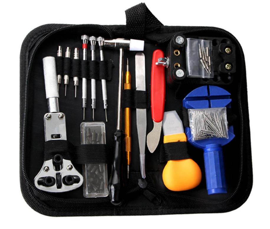 Производитель Германия 147 предметов часы часы Link Pin растворить открывалка корпус ремонтный набор инструментов открывалка пружина рычаг съемник часы