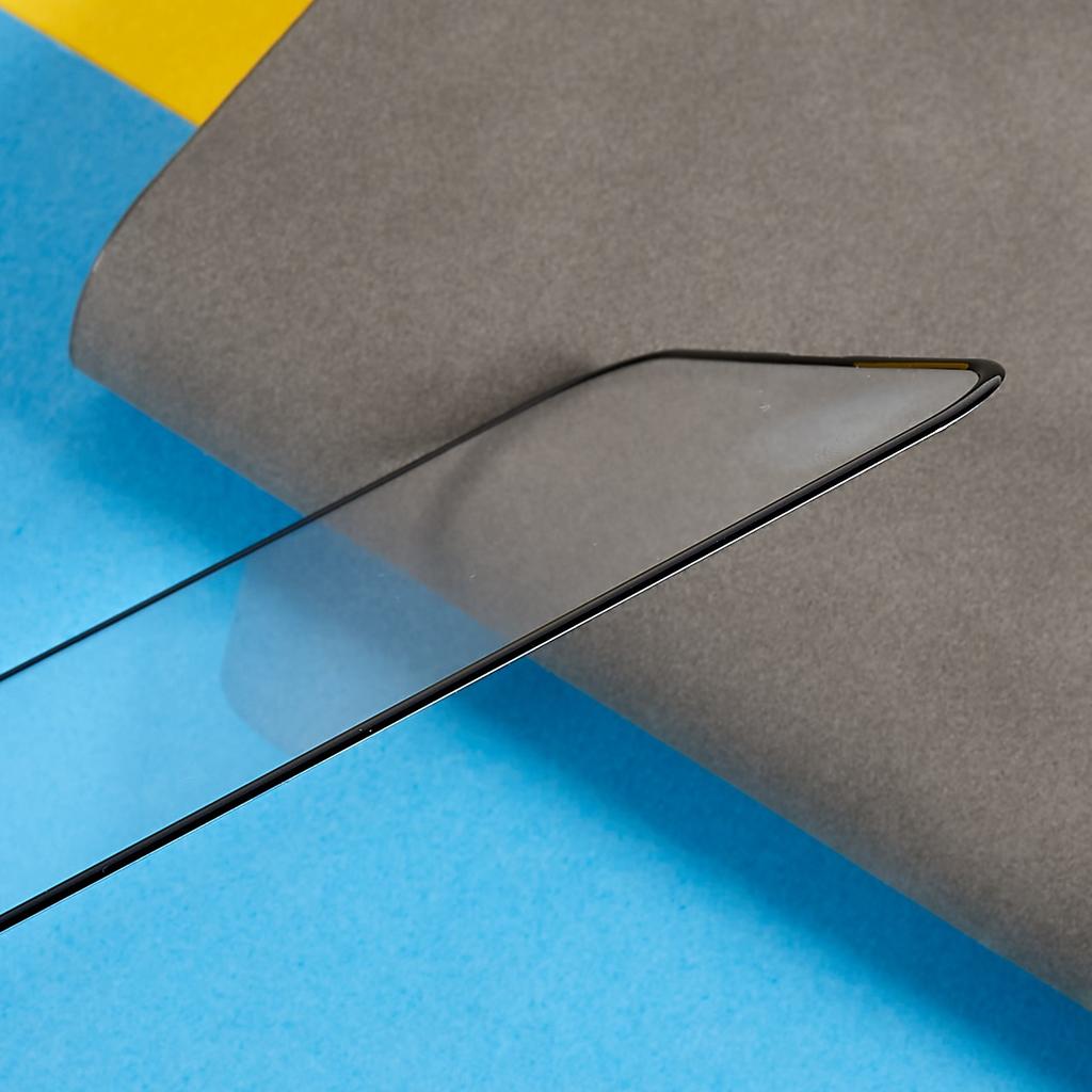 Для iPhone 14 Plus/13 Pro Max 6,7 дюйма Защитная пленка для экрана из закаленного стекла с ПК-рамкой Взрывозащищенная Полностью клеевая Полное покрытие