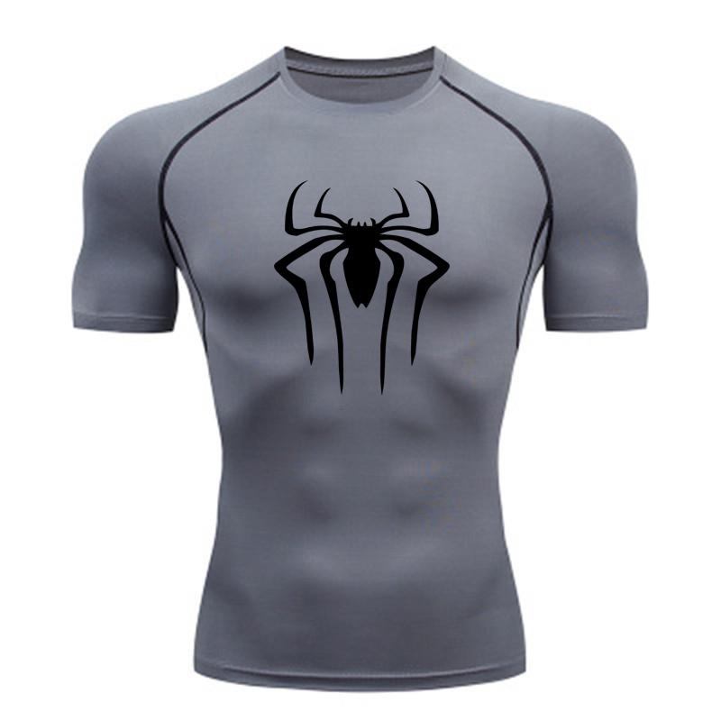 New Compression Shirt Men Fitness Gym Super Hero Sport Running T-Shirt Rashgard Tops Tee Quick Dry Short Sleeve T-Shirt for Men