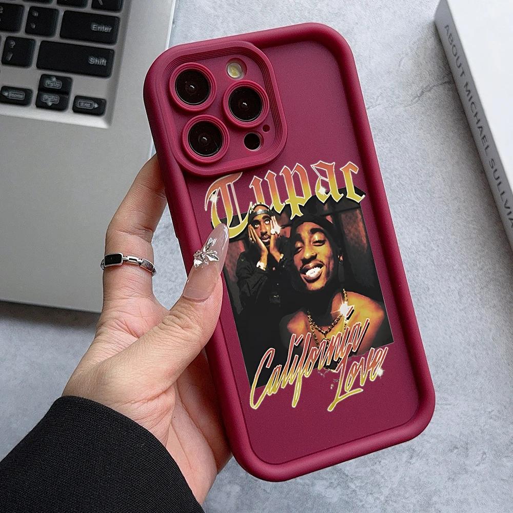 Rapper 2pac Singer Tupac Phone Case For Samsung Galaxy A16 A06 A35 A55 A25 A05s A15 A54 A34 A24 A14 4G 5G Soft TPU Back Cover