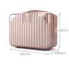 14 Inch Mini Travel Cosmetic Case Suitcase Makeup Storage Box Large Capacity