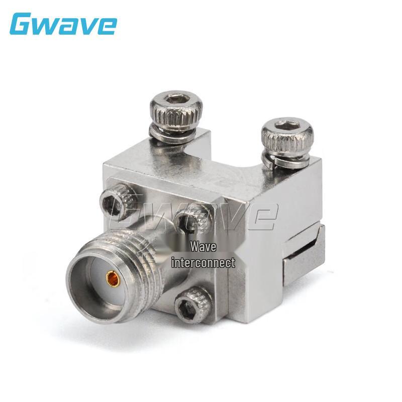 GWAVE SMA Female RF PCB Edge Solderless Connector