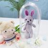 Transparent Doll Outdoor Bag 19*10CM Storage Case Toy Doll Display Box