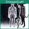 Alien Cosplay Romulus Xenomorph Predator Jumpsuit Adult Kids Bodysuits Costumes