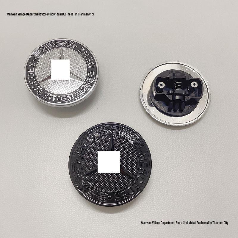 Передний значок на капот 57 мм для Mercedes: Модели ERS, GLC, GLK, CLA, CLS