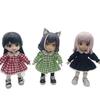 Lotus Leaf Sleeve Doll Clothes Casual Wear Obitsu11 Dresses Dolls Accessories OB11 Skirt  1/12 Bjd