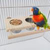 Миски-кормушки 2 в 1, подвесные, многофункциональные, чашки для птичьего корма, чашки для корма для птиц, для волнистых попугайчиков