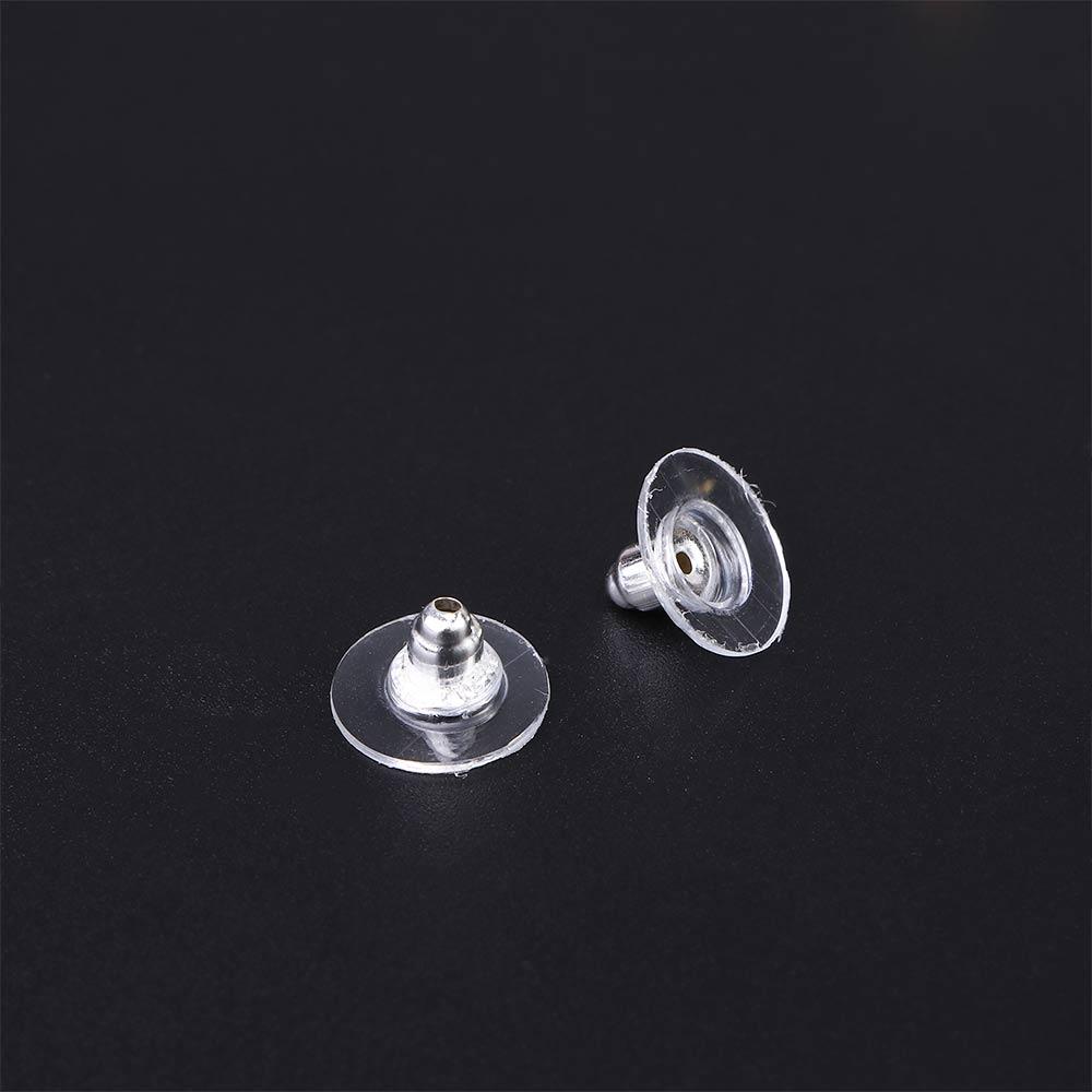 Выводы Прозрачные Аксессуары Модные Подушечки для Серег Заглушки для Задней Части Серег Заглушки для Задней Части Серег-Гвоздиков
