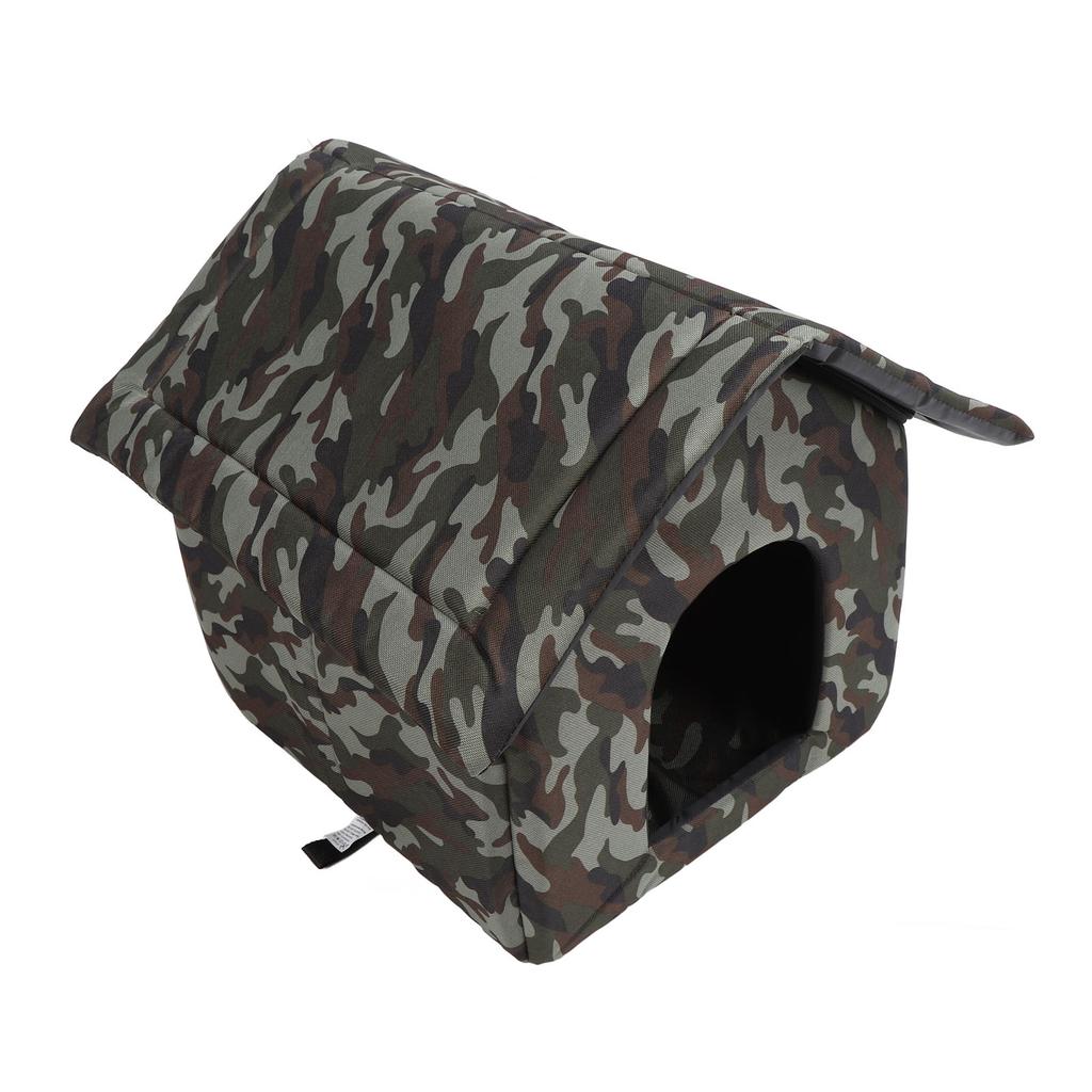 Уличный домик для кошек, съемный, теплый, водонепроницаемый, приют для диких кошек и собак, для крытого гаража