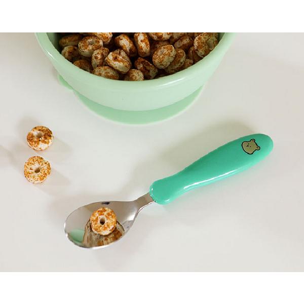 Daily Like My Buddy 2 Spoon + Fork + Chopsticks Set, Spoon + Fork + Chopsticks + Case, 01 Emerald, Korean Popular Tableware