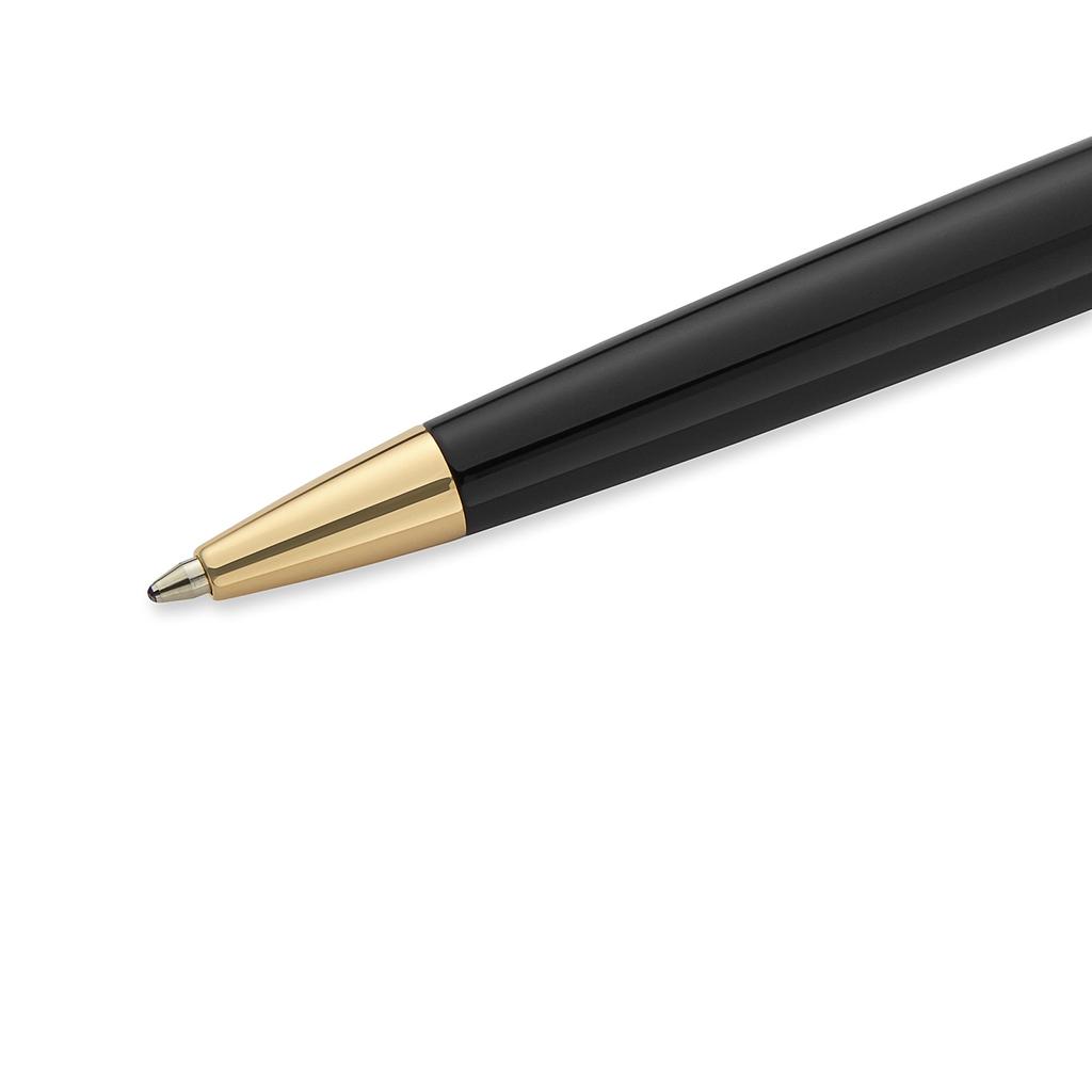 Waterman Official Metropolitan Ballpoint Pen Luxury Brand Gift Essential Matte Black GT S0920760 Oil-based