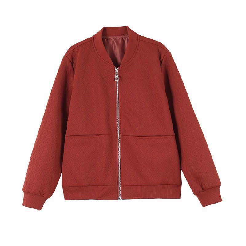 Модная и универсальная короткая куртка для женщин, повседневная бейсбольная куртка на весну и осень с шикарным видом